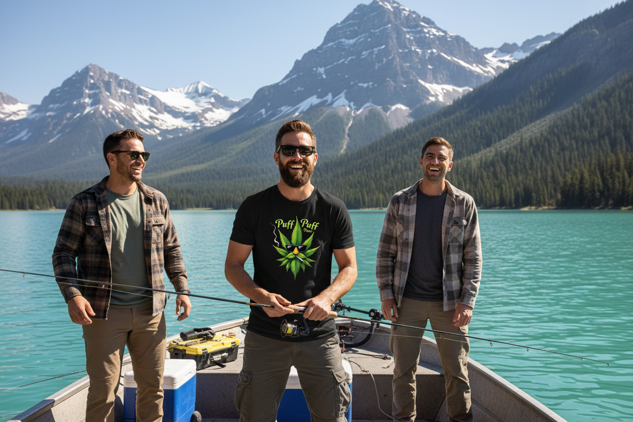 Puff Puff Pass – 420 T-Shirt – Chill Top