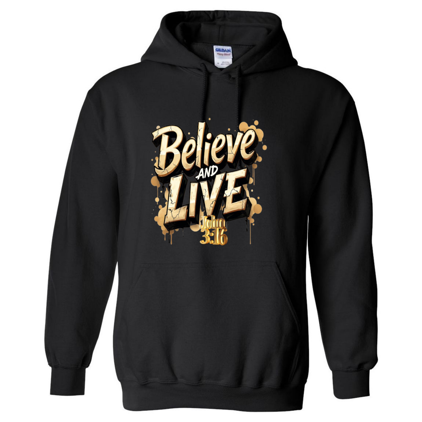 John 3:16 Short Verse Hoodie – The Gospel According To NKJV