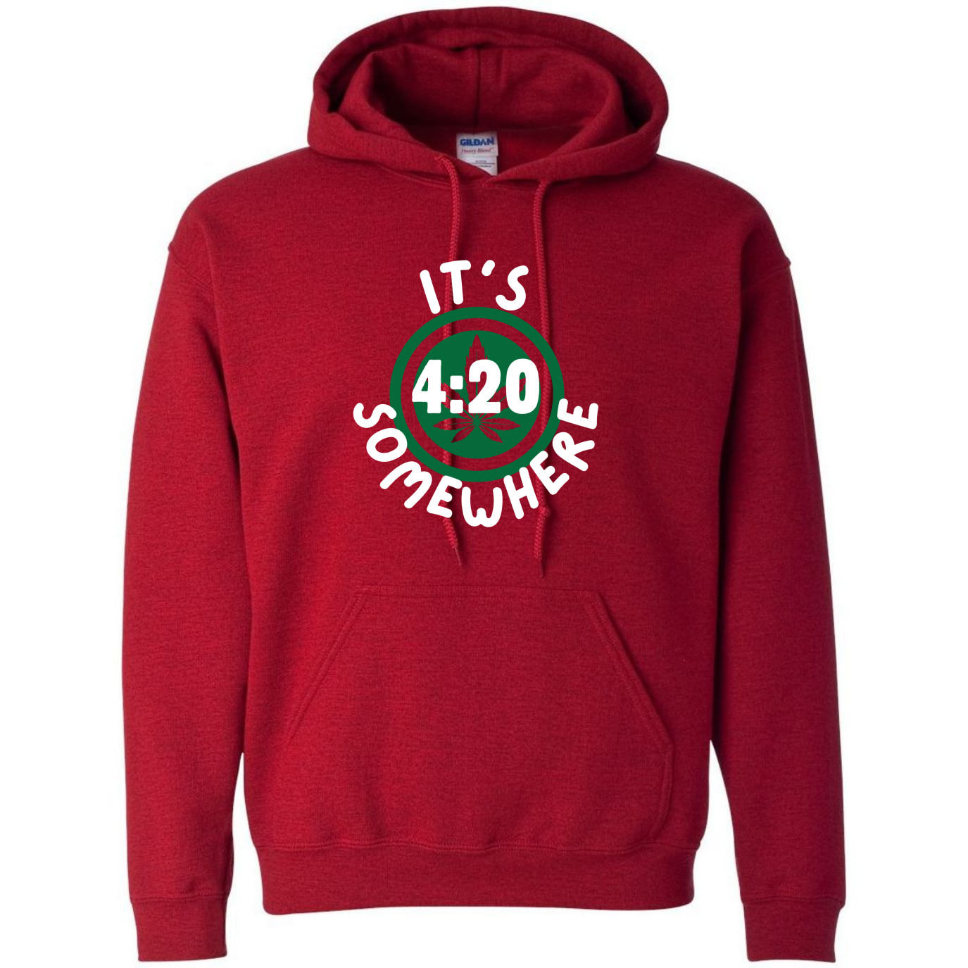 It’s 4:20 Somewhere Hoodie – 420 Collection – Chill Top
