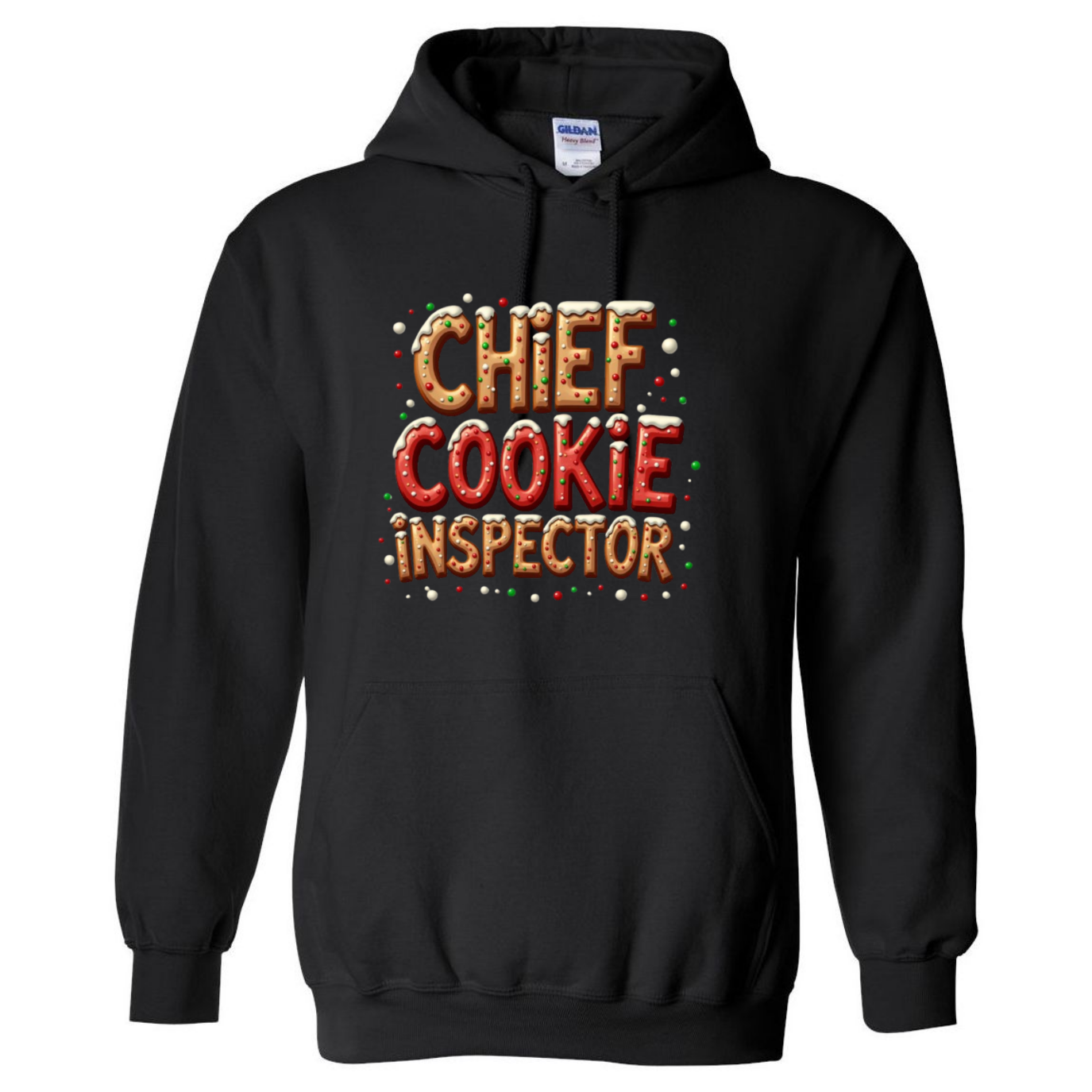 Chief Cookie Inspector Hoodie – Santa’s Wardrobe – Festive Top