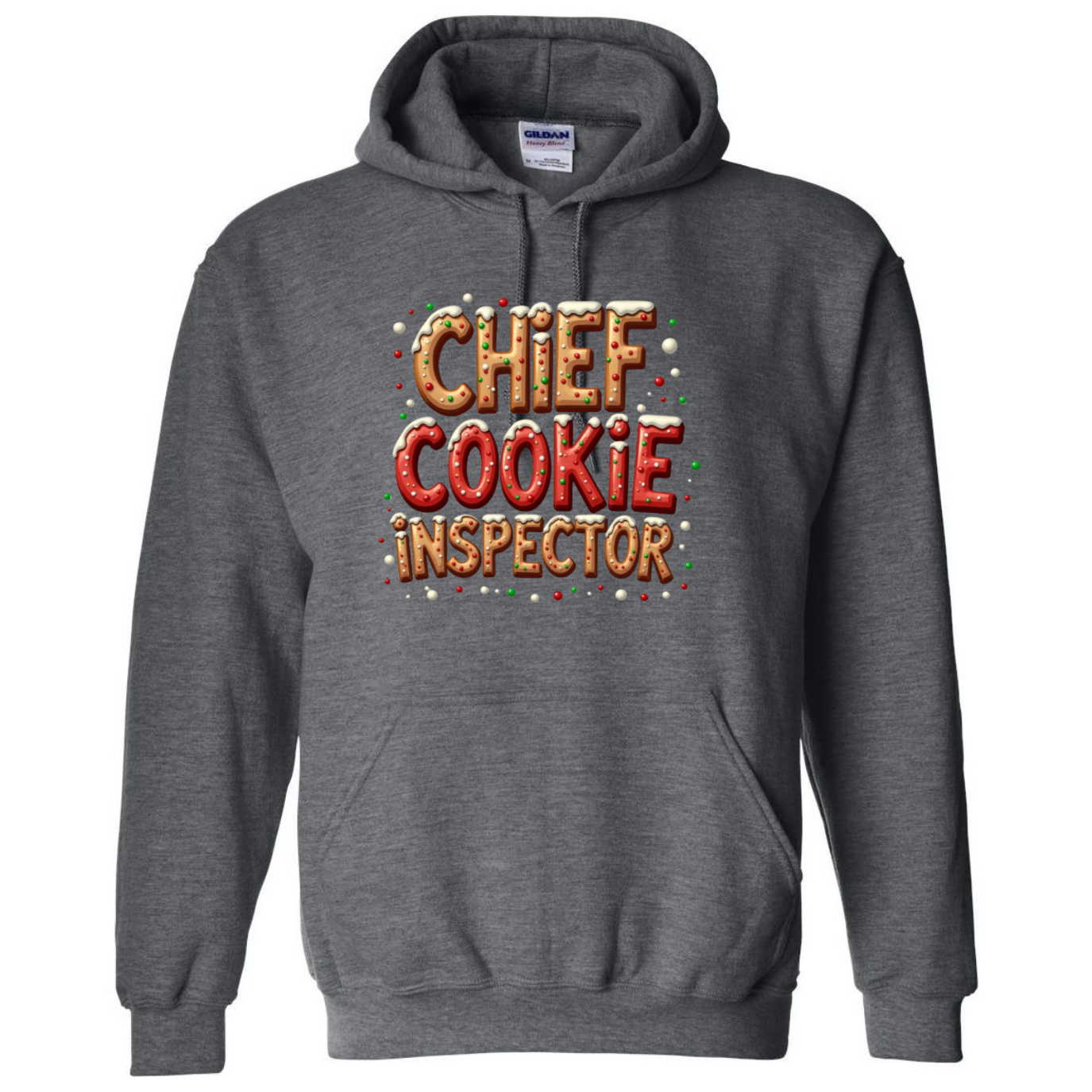 Chief Cookie Inspector Hoodie – Santa’s Wardrobe – Festive Top